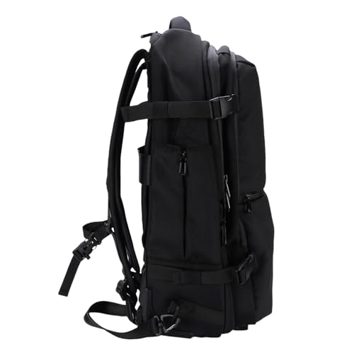 Sac à dos de compression extensible Pilipane avec roues dissimulées pour voyage