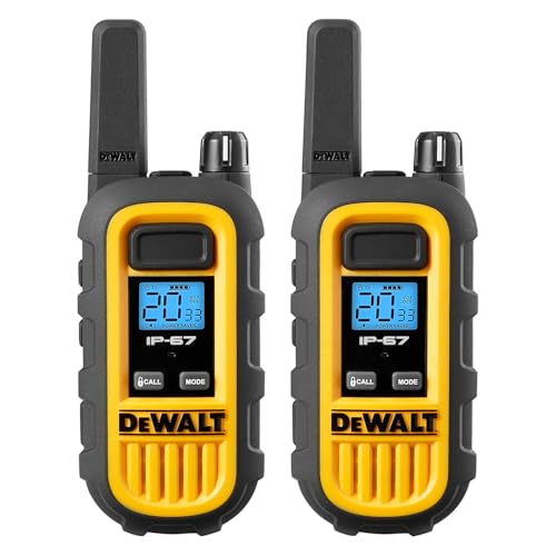 DEWALT DXFRS Walkie Talkie Review (2025): Waterproof Design & Long Range