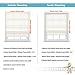 cololeaf Custom Made Textured Linen Roman Shades for Kitchen Windows, Customize Roman Blinds Room Darkening Blackout Faux Linen for Doors, Install Hardware Included, Birch, 1 Piece