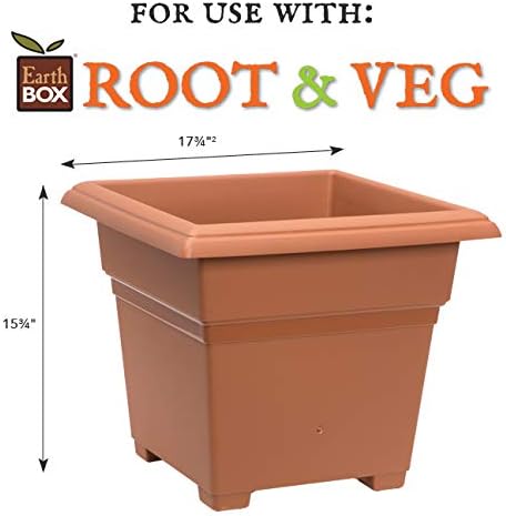 Miniatura 2 de EarthBox 81129, Kit de cubierta de mantillo de raíces y verduras (paquete de 2), raíz y vegetal, negroblanco