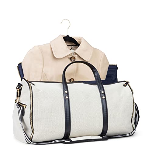 Kendall Country Carry On Bag For Women - Premium Convertible Garment Duffel For Travel, Great As A Garment Bag For Suits And Dresses, With Shoe Pocket And Cute Shoulder Strap #TOP1