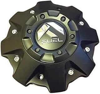 Lavnox for Fuel Wheels Center Cap 1001-63-B Cap M-447 Five and Six Lugs Matter Black 1pc
