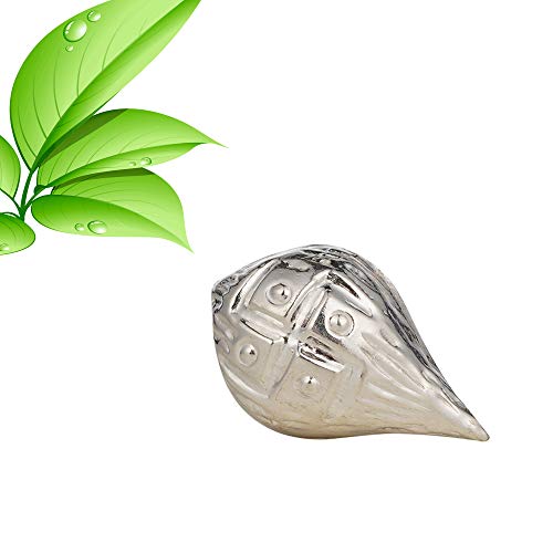 DHRUVS COLLECTION 925 Pure Silver Single Piece Nariyal/Coconut for Pooja and Gift Purpose - 5 Gram