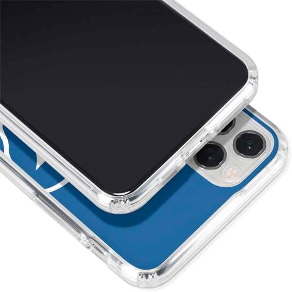 Skinit Clear Phone Case Compatible with iPhone 11 Pro - Officially Licensed NFL Buffalo Bills Large Logo Design