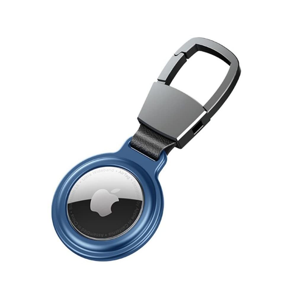 Captese AirTag Keychain Holder with Metallic Case Compatible with Apple Airtag with Antitheft Magnetic Lock | Light Weight (Black) (B0BHP9QW62) Amazon Price History, Amazon Price Tracker