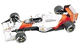 Tameo TMK117 McLaren MP4/5b Honda - 1990 - White Metal Car Kit - Scale 1:43, Made in Italy