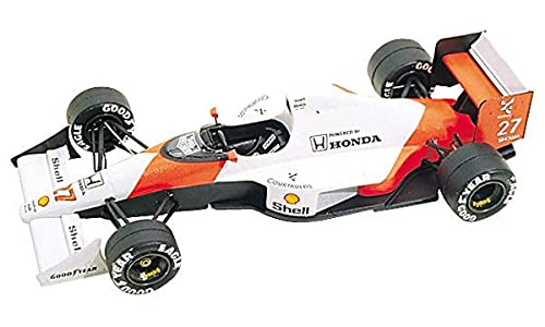 Tameo TMK117 McLaren MP4/5b Honda - 1990 - White Metal Car Kit - Scale 1:43, Made in Italy