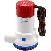 Power Pumps 1500GPH DC 12V 24V Bilge Pump Submersible Electric Water Pump Pump Accessories Size 1500GPH 12V