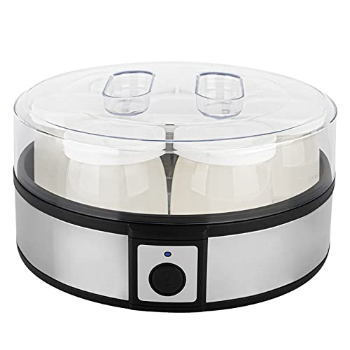 EliteBloom Automatic Digital Yogurt Machine, Automatic Digital Yogurt Maker Machine with 1.8L Reusable Glass Yogurt Jars, Can Make Yogurt/Natto/Rice Wine, for Home Kitchen