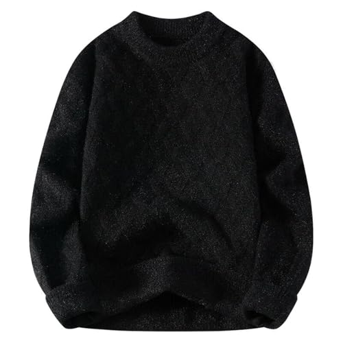 Men's Sweater Fall Winter Casual Round Neck Pullover Knit Top for Men4