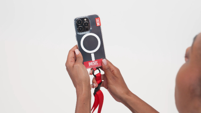 Amazon | DIESEL スマホストラップ ネック ストラップ