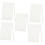 TOYANDONA 5 Series Mecha para Alcohol para Lámparas De Alcohol Keroseno Y Aceite para Camping Y Experimentos Material 10 Piezas X 5