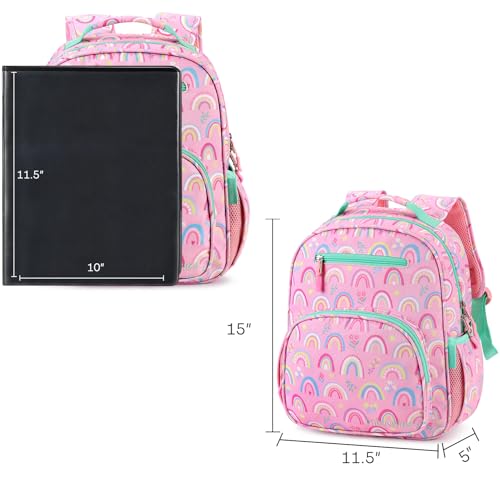 mibasies Rainbow Pink Kids Backpack