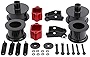 KSP 3'Front and 3'Rear Full Suspension Lift Kits with Shock Extenders fit for 2007 - 2018 Wrangler JK 2WD 4WD, Such as Editions Rubicon/Unlimited/Sahara/Sports and More（Black)