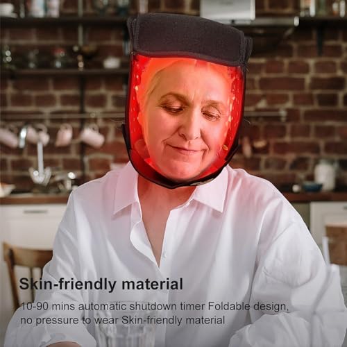Capuchon thérapie lumière rouge solution efficace perte de cheveux - 8