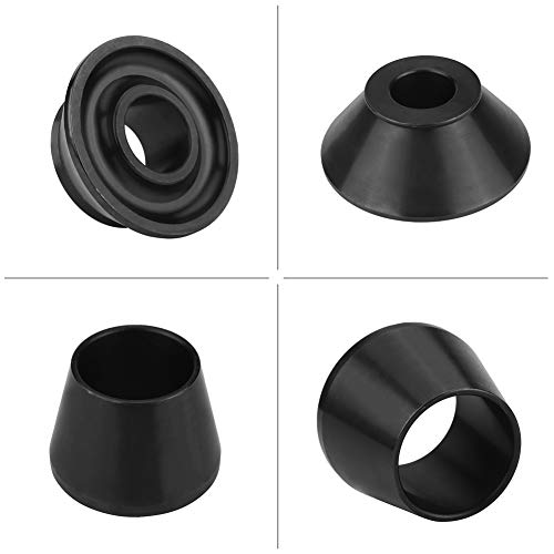 Image of Professional Tire Balancer Adapter Cones, Manual Tire Changer & Balancer Machine | 4PCs 40mm Tapered Wheel Cone Kit for Tire Balancing