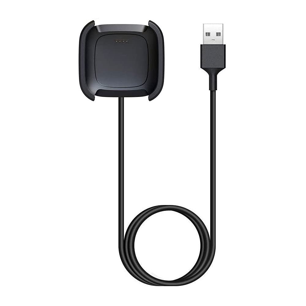 MASKED® USB Charger Cable for Versa 2 Smartwatch - Replacement USB Cable (Black)-picture-14