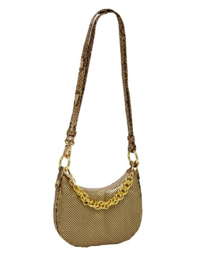 Whiting and Davis BOA Convertible Mesh Bag