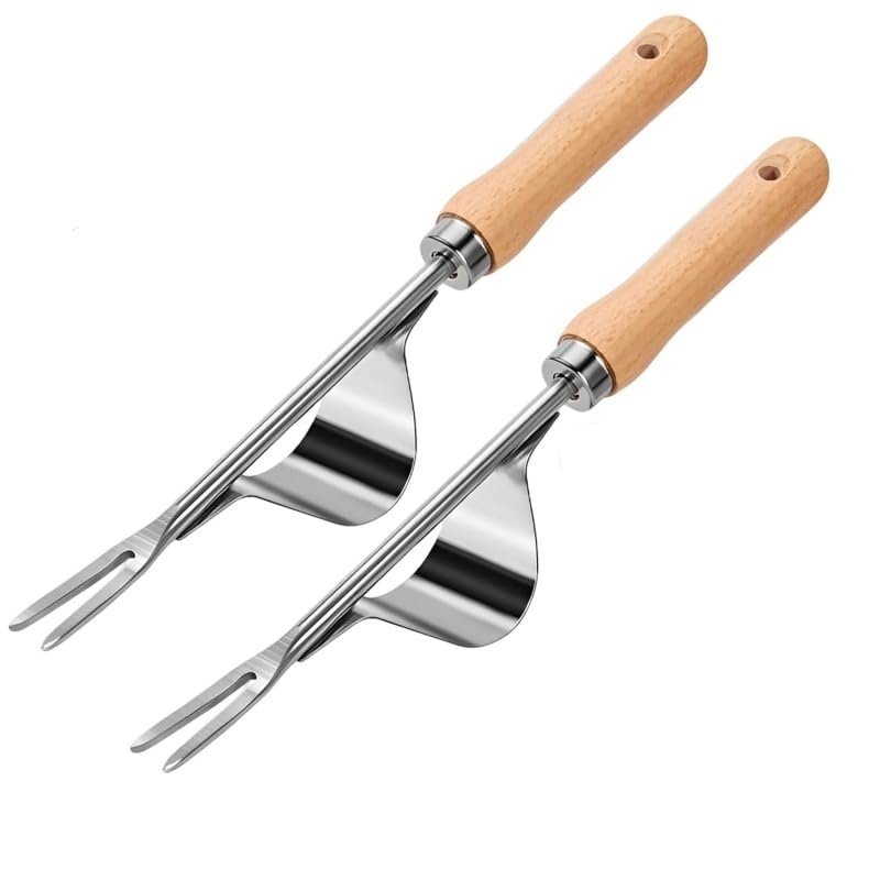 Diserbante, sarchiatore Manuale, da Giardino, di tarassaco, Attrezzi for diserbo, scavo(2pcs)
