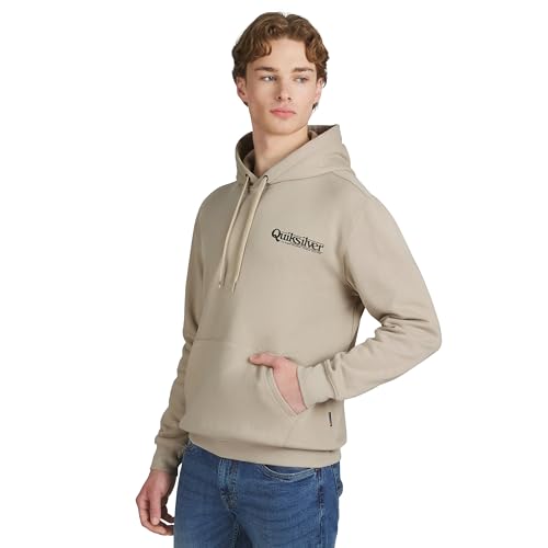 Quiksilver Men's Regular Fit Super Soft Fleece Premium Pullover Hooded Sweatshirt4