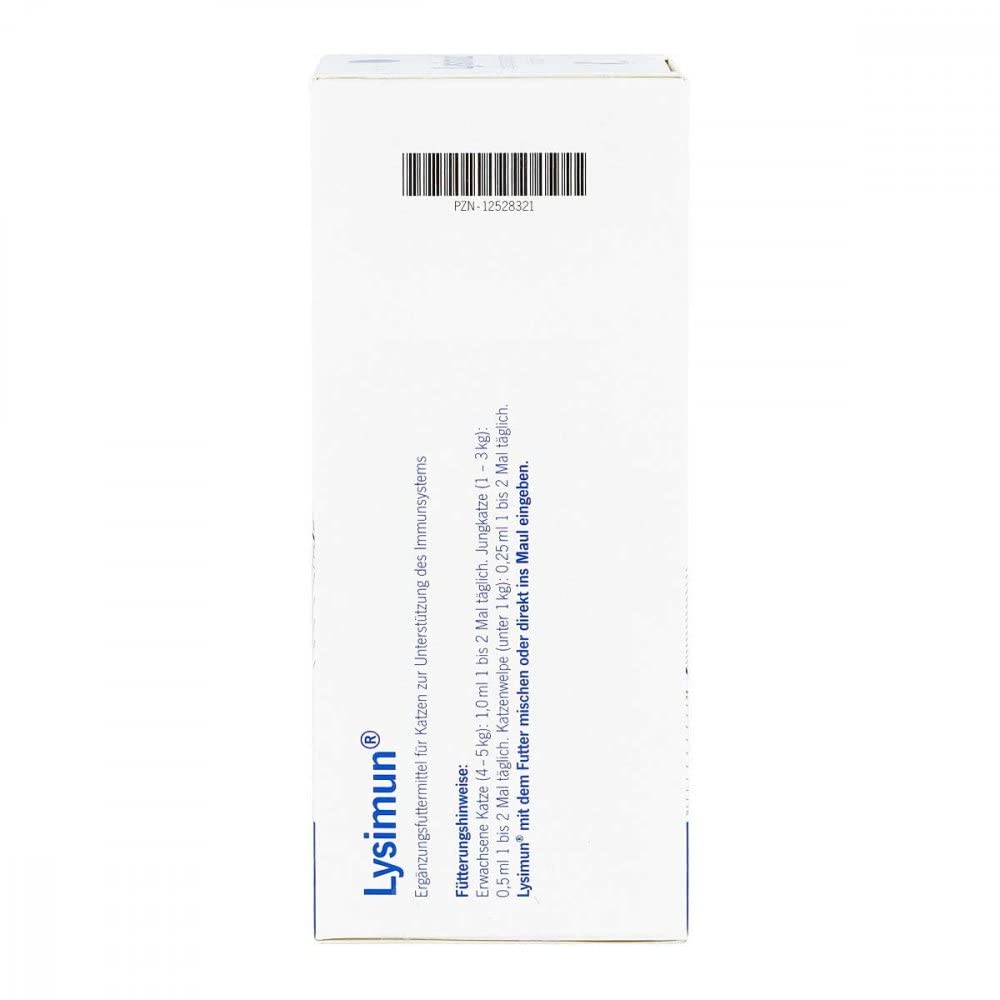 Lysimun Ergänzungsfutterm.lsg.f.katzen 100 ml