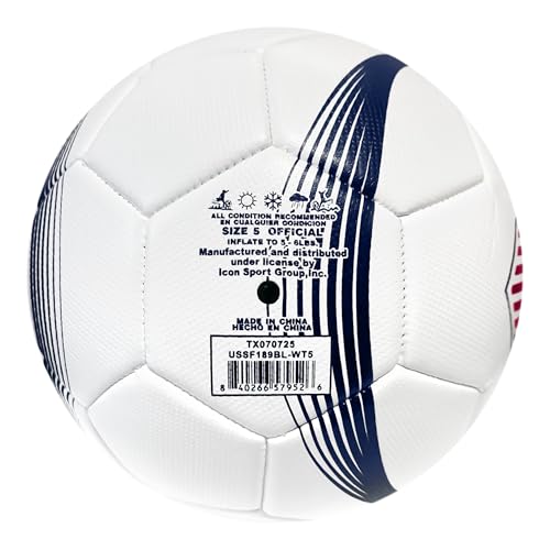 Image of Icon Sports Officially Licensed US Soccer Federation Soccer Ball