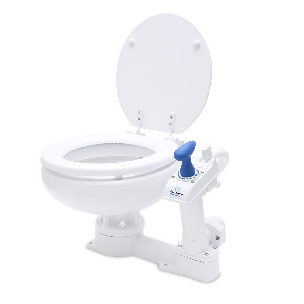 Marine WC Manual Compact Low - 07-01-003