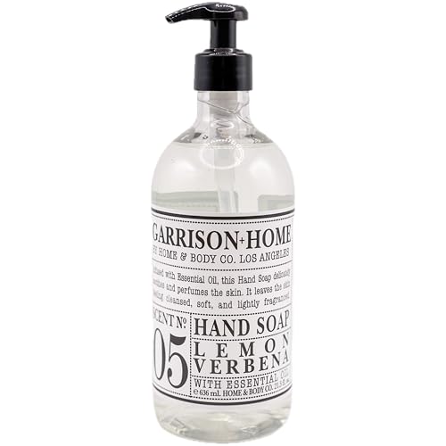 Generic GARRISON + HOME HAND SOAP LEMON VERBENA WITH ESSENTIAL OIL 21.5 fl oz