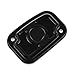HDBUBALUS Motorcycle Master Cylinder Cover Brake Reservoir Cover Cap Fit for Harley Touring V-Rod Left