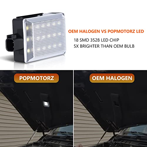 Lámpara LED bajo capó POPMOTORZ compatible Dodge Ram miniatura 6