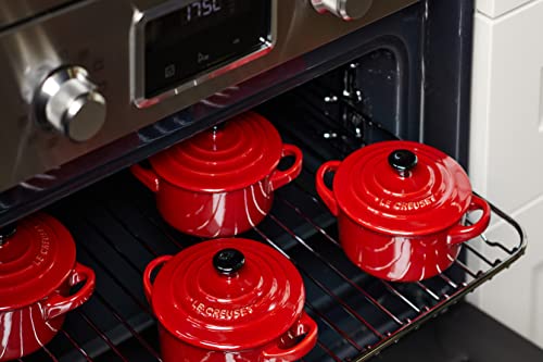 Le Creuset Set 4 Mini Cocotte in gres vetrificato