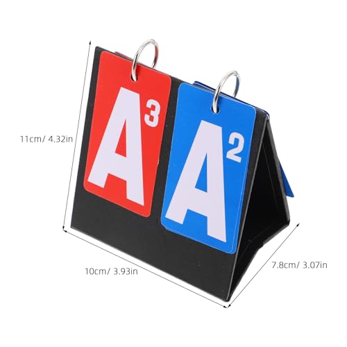 Marcador de mesa para deportes, tablero de puntuación portátil miniatura 4