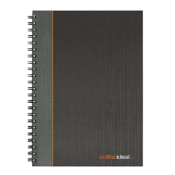 Collins Ideal Feint Ruled Wirebound Notebook A4 + Free FINCHLEY Refill Pen (4)