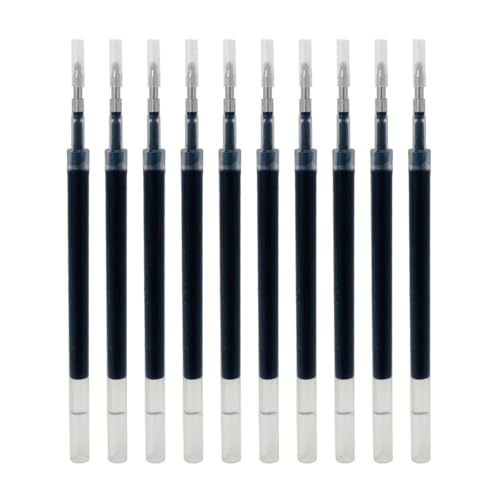 Image of Pentonic G-RT 0.7mm Gel Pen Refill, Black Ink | Pack of 10