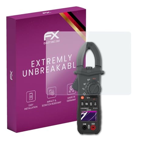 atFoliX Plastic Glass Protective Film suitable for Meterk E2274, 9H Hybrid-Glass FX Screen Protector