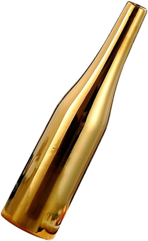 ホーム花瓶の装飾テーブルの花瓶 陶磁器の背の高い花のホルダーゴールド