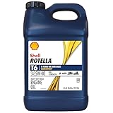 Shell Rotella T6 Full Synthetic 5W-40 Diesel Engine Oil, 2.5 Gallon