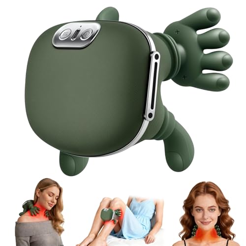 Shoulder and Neck Massager with Heat 4D Bionic Heated Neck Massage with Fingers Simulates a Real Palm Massage for Pain Relief Deep Tissue Relaxation Muscle Tension Ideal Gift for Men Women