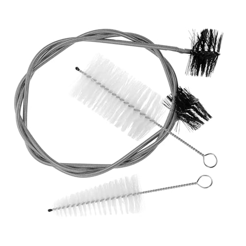 CONGARTENO トランペット用洗浄ブラシ 楽器メンテナンス対応 軽量コンパクト 多機能バルブ マウスピースクリーナー 吹奏楽器ケアキット