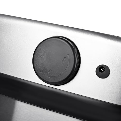 Cubo de Basura Automatico Cocina con Sensor de Movimiento Inteligente Sin Contacto | 50 litros Acero INOX Tapa Automática Carga con Pilas o Batería. Diseño moderno para hogar oficina y reciclaje