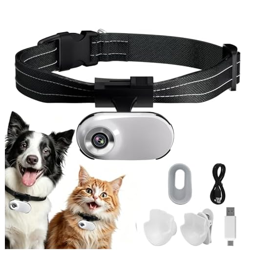 ehomful 1080P Cat Camera Collar