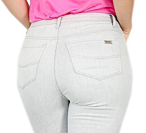 TrueSlim Women's Silver Tab and Stone Capri3