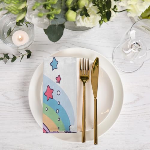 Servilletas de Tela Multicolor Set 6 50.5x50.5 cm miniatura 6