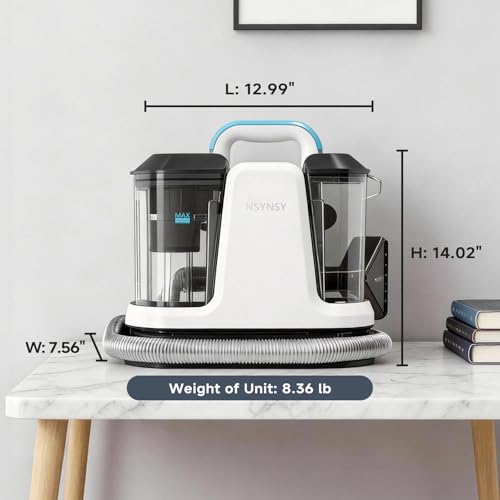 Portable Carpet Upholstery Cleaner for Furniture, Pet Stains, Car Interiors - image 8