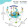 Bright Starts Disney Baby Finding Nemo Sea of Activities Baby Activity Center Jumper with Interactive Toys, Lights, Songs & Sounds, 6-12 Months (Blue) #2