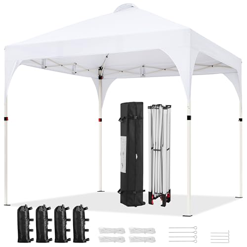 Yaheetech 6.6x6.6 Pop Up Canopy Tent with Vent, Easy Set Up...