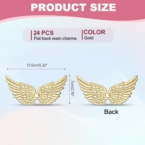 Alas de ángel para manualidades en decoración de mochilas escolares y vestidos de fiesta 3