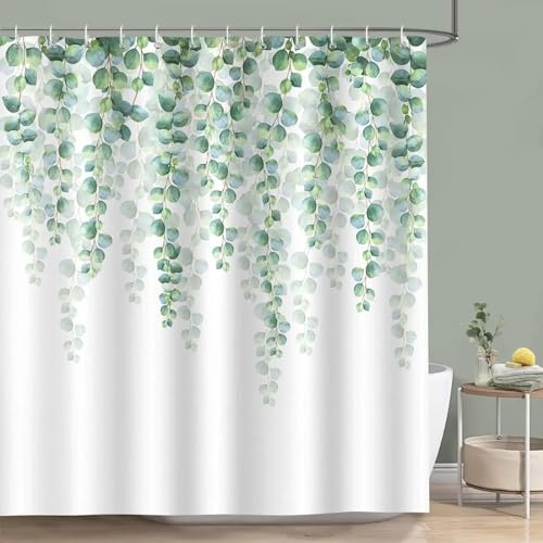 Rideau de douche forêt tropicale anti-moisissure en polyester tissu - 2