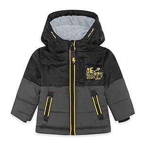 Tuc Tuc PARKA ACOLCHADA CON CAPUCHA NIÑO GRIS BEE HAPPY FW21 jongens Gevoerde parka