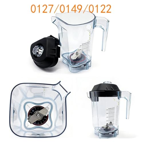 Compatible con Vitamix 0127 taza de 48OZ jarra de repuesto para batidora de vaso 3